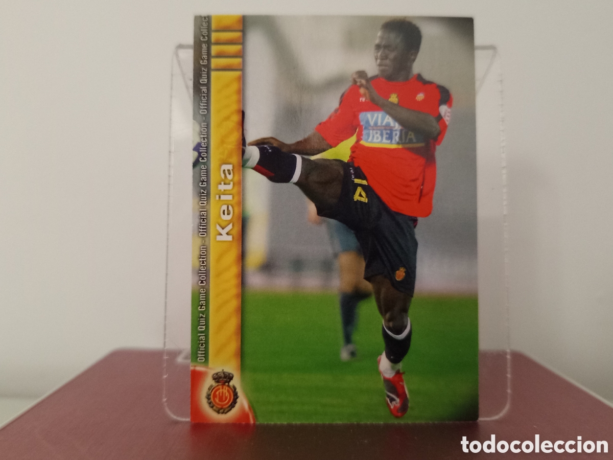 Cartes &agrave; collectionner de Football: ❇️ CROMO ⚽ KEITA MALLORCA FICHAS LIGA QUIZ COLLECTION MUNDICROMO ❇️