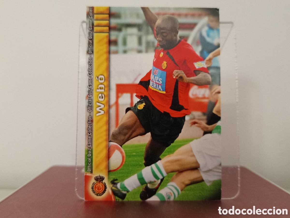 Cromos de F&uacute;tbol: ❇️ CROMO ⚽ WEBO MALLORCA FICHAS LIGA QUIZ COLLECTION MUNDICROMO ❇️