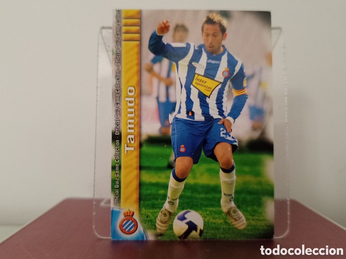 Figurine di Calcio: ❇️ CROMO ⚽ TAMUDO ESPA&Ntilde;OL FICHAS LIGA QUIZ COLLECTION MUNDICROMO ❇️