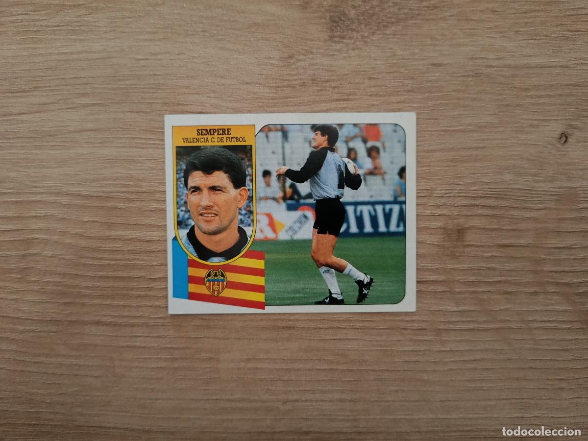 Cromos de F&uacute;tbol: CROMO DE FUTBOL LIGA ESTE SEMPERE VALENCIA SIN PEGAR NUNCA PEGADO 91 92 1991 1992 D426