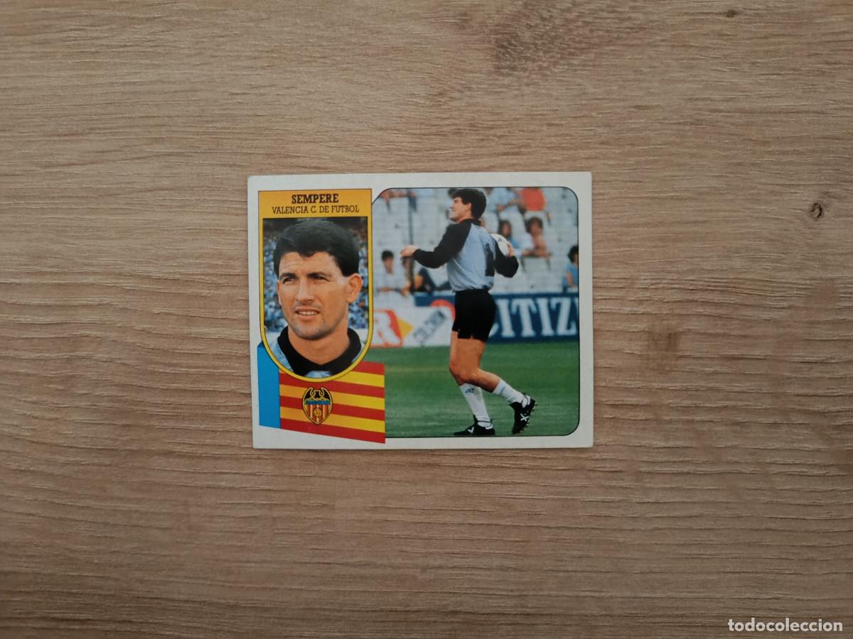 Cromos de F&uacute;tbol: CROMO DE FUTBOL LIGA ESTE SEMPERE VALENCIA SIN PEGAR NUNCA PEGADO 91 92 1991 1992 D426