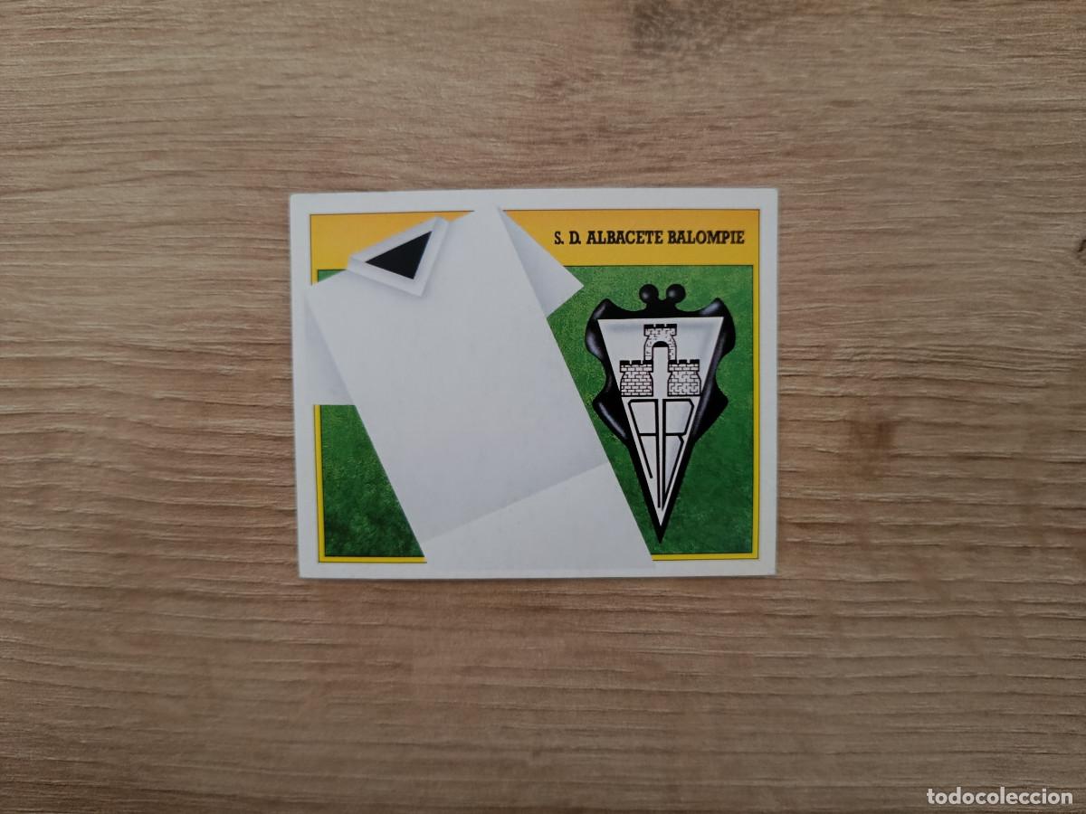 Cromos de F&uacute;tbol: CROMO DE FUTBOL LIGA ESTE ESCUDO ALBACETE SIN PEGAR NUNCA PEGADO 91 92 1991 1992 D426