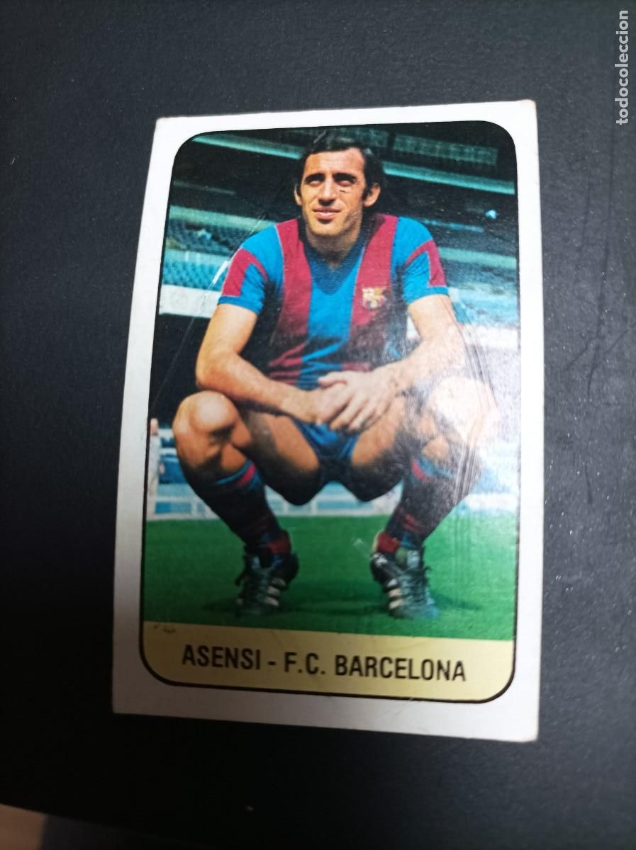 Cromos de F&uacute;tbol: ESTE 1978 1979 78 79 - ASENSI (BARCELONA) - NUNCA PEGADO