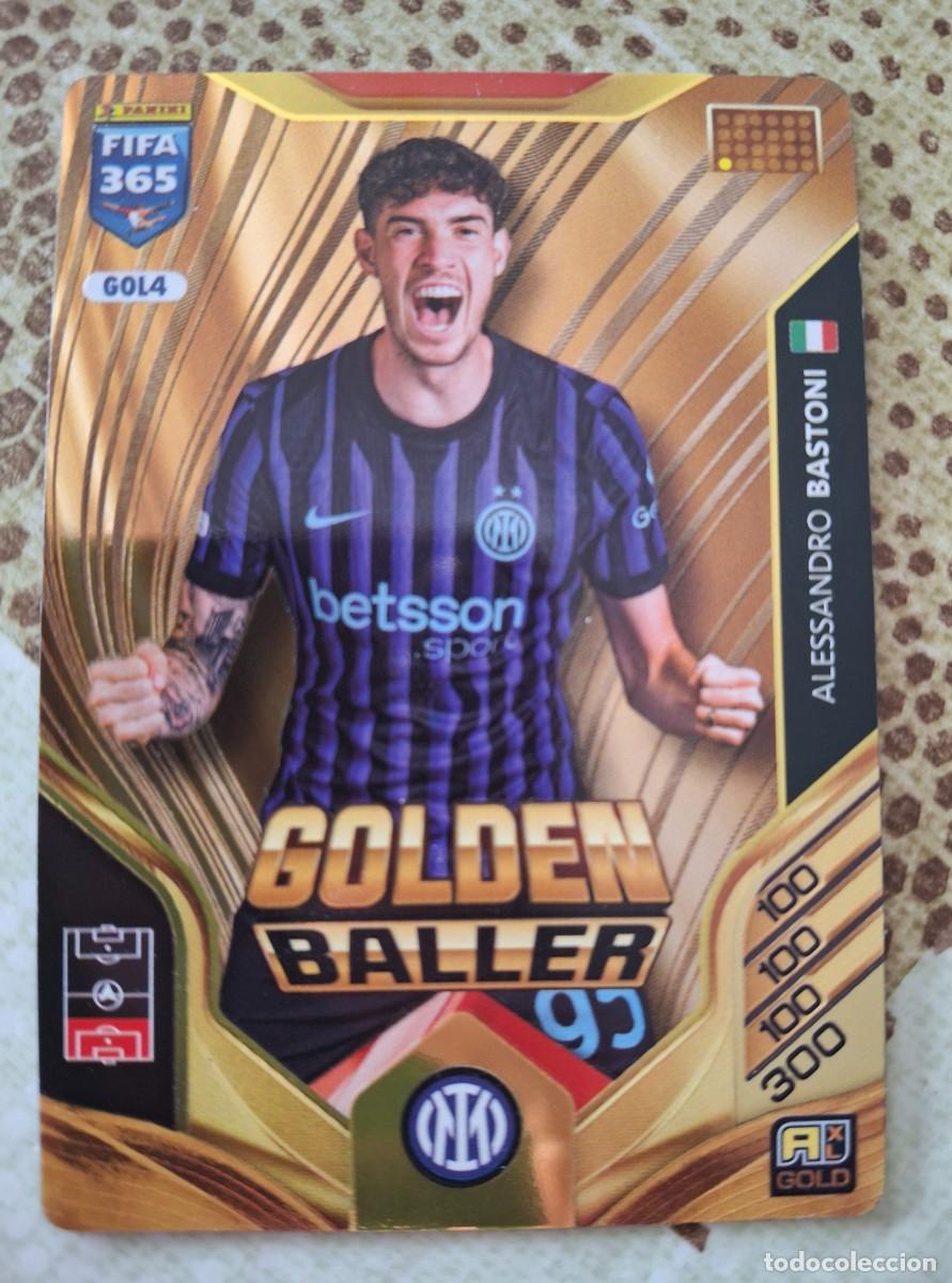 Cromos de F&uacute;tbol: Golden Baller 4 Fifa 365 2026 &rdquo;BASTONI&rdquo;