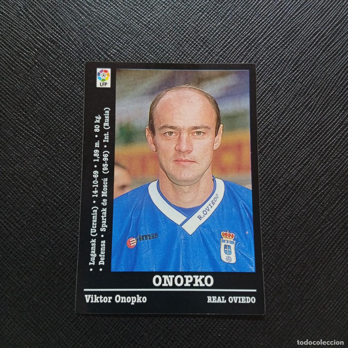 Figurine di Calcio: 260 ONOPKO OVIEDO PANINI 2000 2001 CROMO FUTBOL 00 01 LIGA - SIN PEGAR - A165 PG415