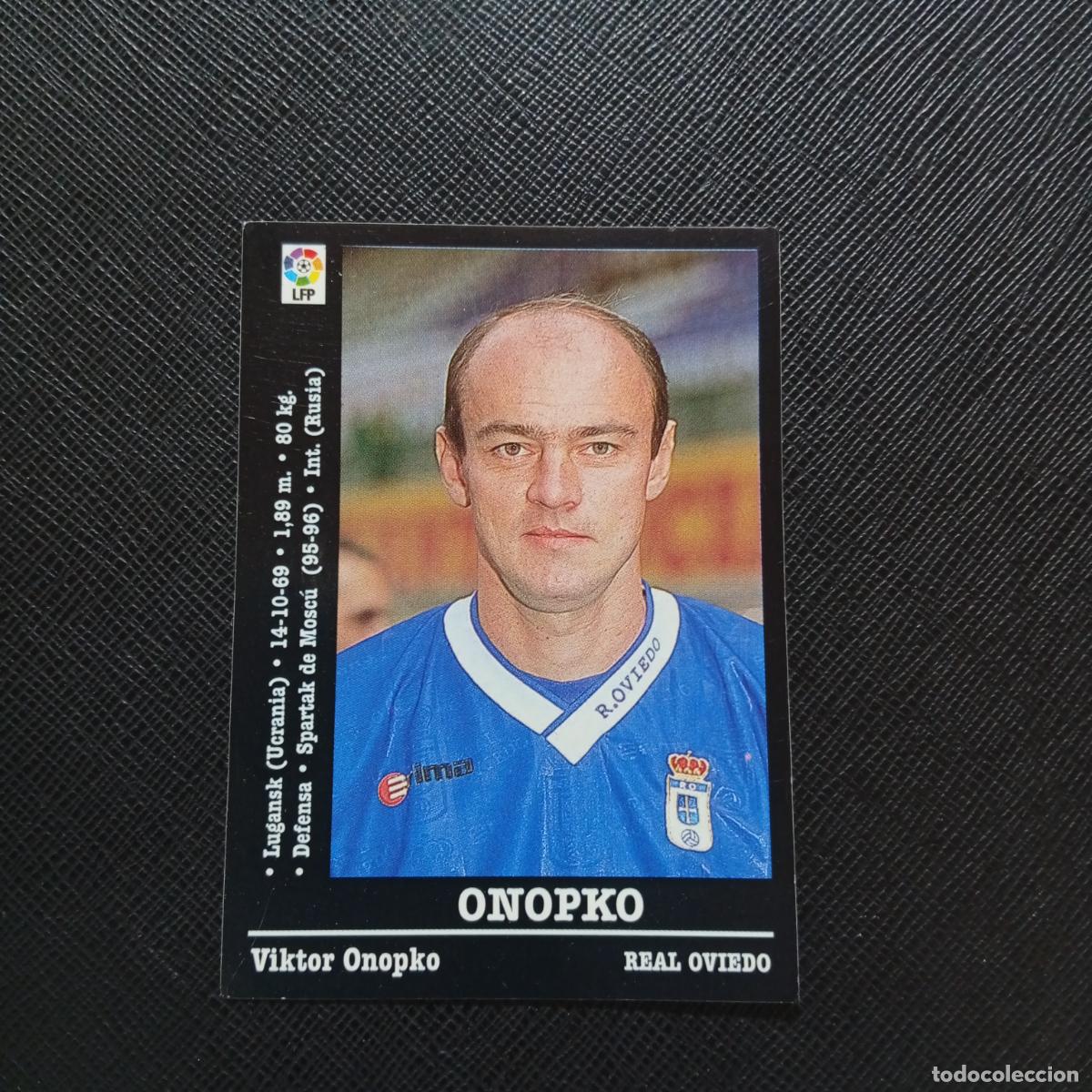 Figurine di Calcio: 260 ONOPKO OVIEDO PANINI 2000 2001 CROMO FUTBOL 00 01 LIGA - SIN PEGAR - A165 PG415 B