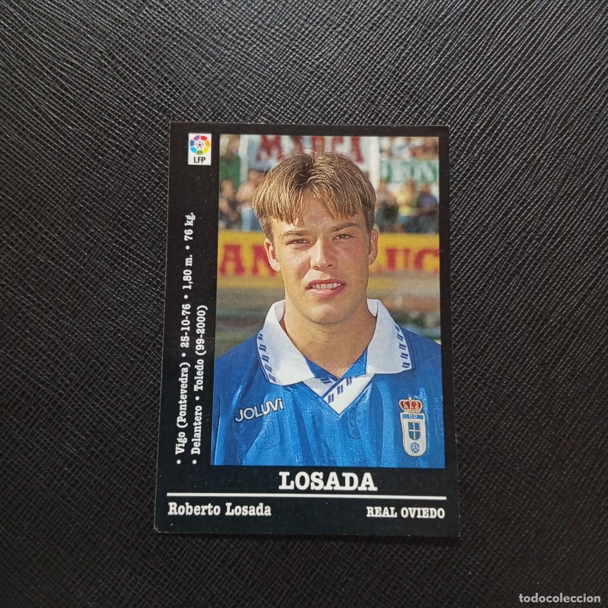 Cromos de F&uacute;tbol: 270 LOSADA OVIEDO PANINI 2000 2001 CROMO FUTBOL 00 01 LIGA - SIN PEGAR - A165 PG415