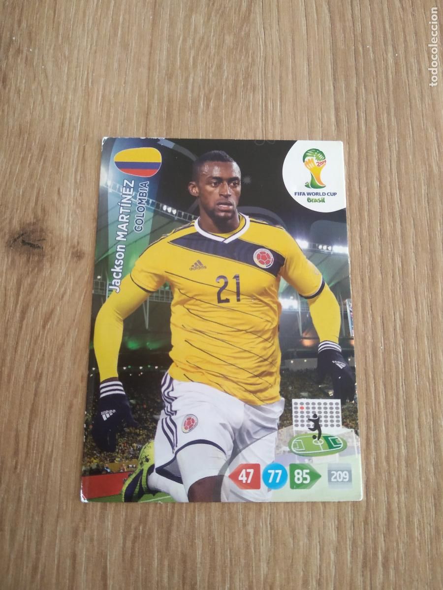 Cromos de F&uacute;tbol: JACKSON MARTINEZ colombia CROMO FUTBOL PANINI ADRENALYN MUNDIAL 2014 WORLD CUP COPA DEL MUNDO