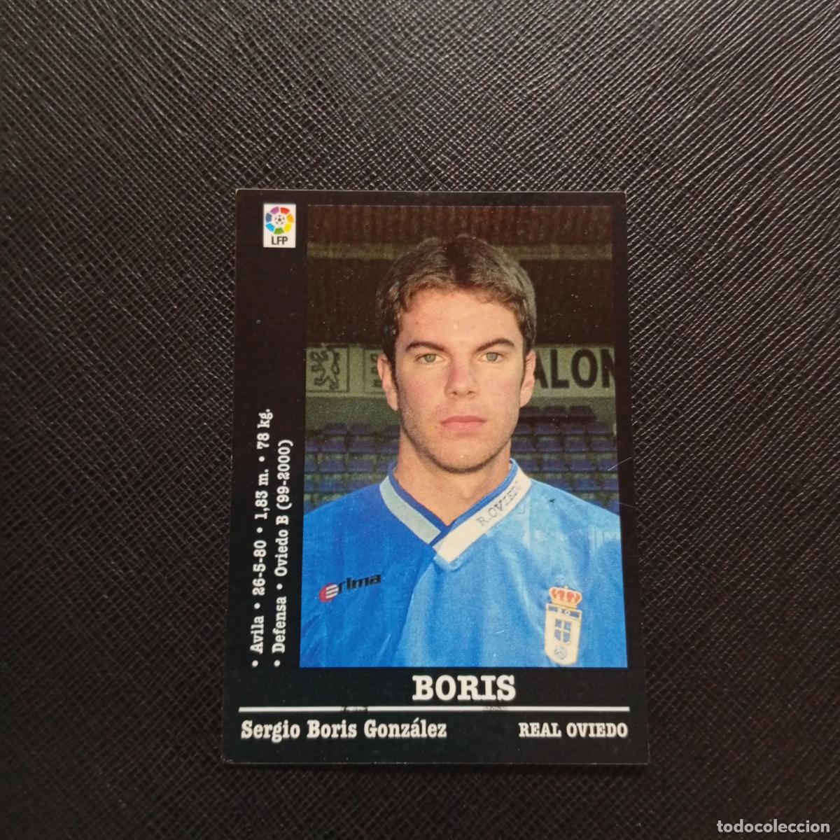 Cromos de F&uacute;tbol: 261 BORIS OVIEDO PANINI 2000 2001 CROMO FUTBOL 00 01 LIGA - SIN PEGAR - A165 PG424