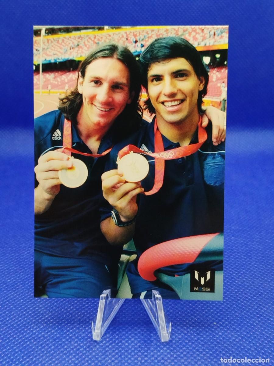 Cromos de F&uacute;tbol: #46 LIONEL MESSI 2013 ICONS OFFICIAL MESSI CARD COLECTION ARGENTINA