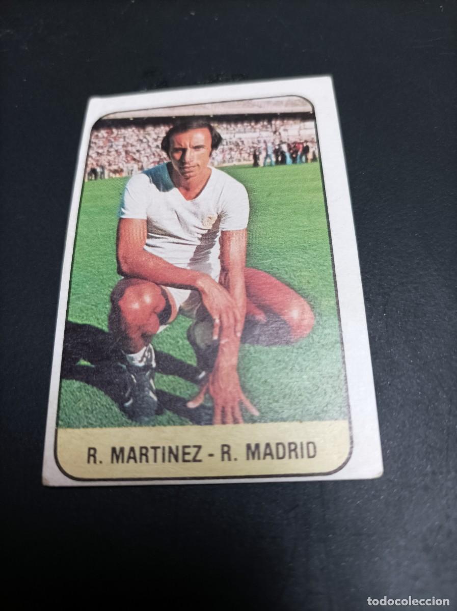 Cromos de F&uacute;tbol: ESTE 1978 1979 78 79 - ROBERTO MARTINEZ (REAL MADRID) - DESPEGADO