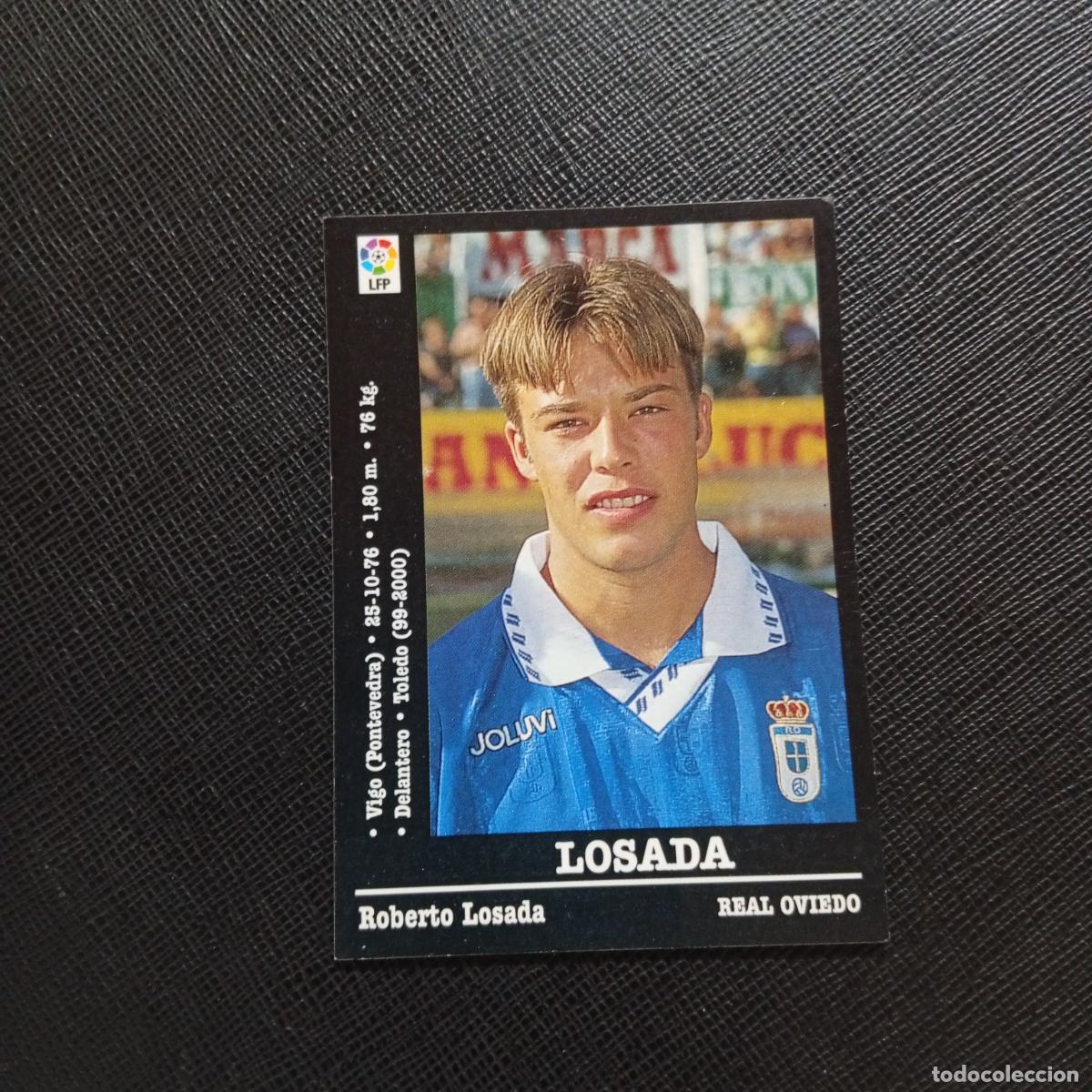 Cromos de F&uacute;tbol: 270 LOSADA OVIEDO PANINI 2000 2001 CROMO FUTBOL 00 01 LIGA - SIN PEGAR - A165 PG424