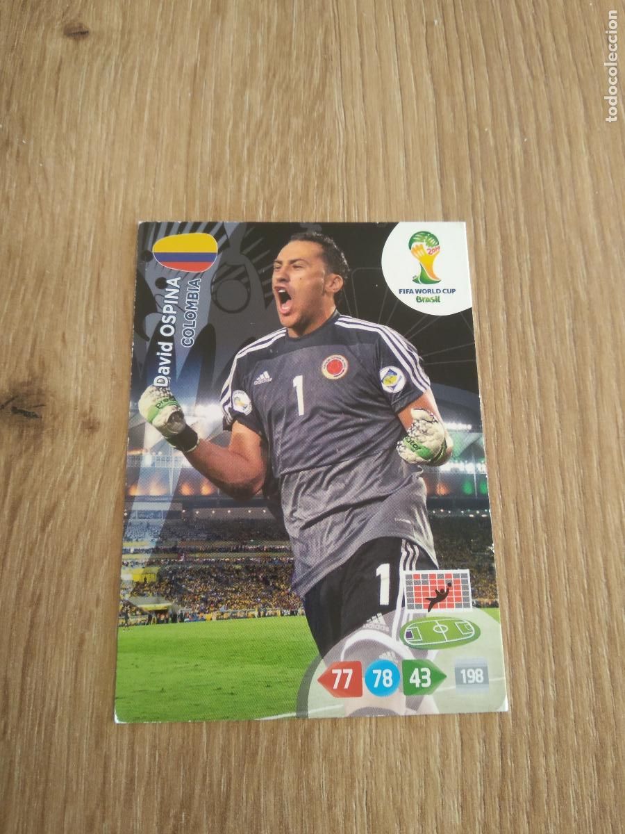 Cromos de F&uacute;tbol: DAVID OSPINA colombia CROMO FUTBOL PANINI ADRENALYN MUNDIAL 2014 WORLD CUP COPA DEL MUNDO