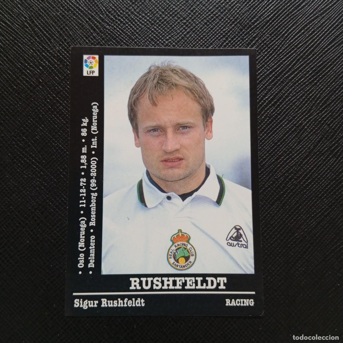 Cromos de F&uacute;tbol: 252 RUSHFELDT RACING PANINI 2000 2001 CROMO FUTBOL 00 01 LIGA - SIN PEGAR - A165 PG442