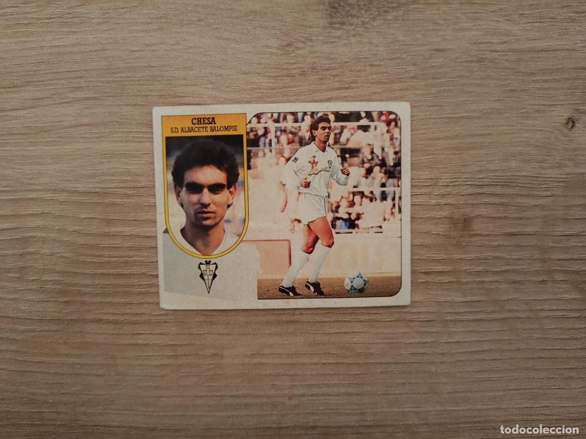 Cromos de F&uacute;tbol: CROMO DE FUTBOL LIGA ESTE CHESA COLOCA ALBACETE SIN PEGAR NUNCA PEGADO 91 92 1991 1992 D426