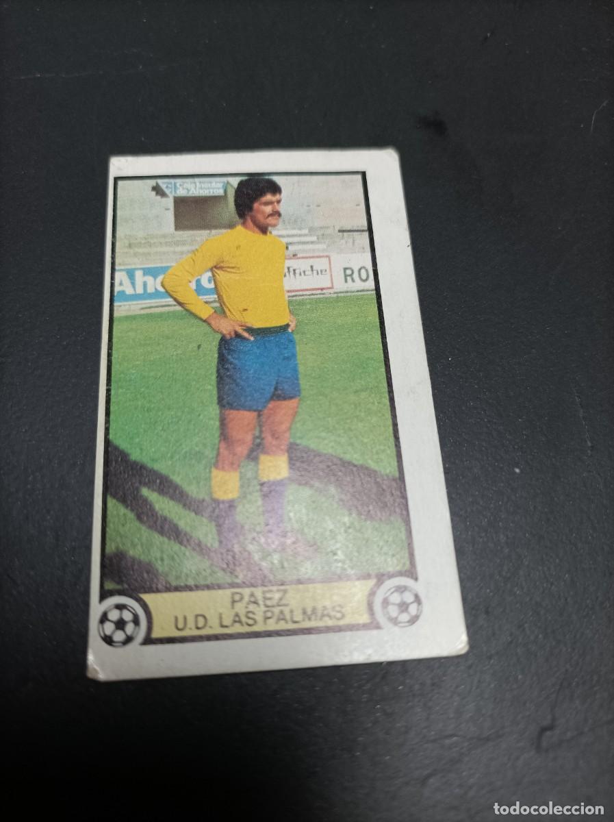 Cromos de F&uacute;tbol: ESTE 1979 1980 79 80 - PAEZ (LAS PALMAS) - DESPEGADO