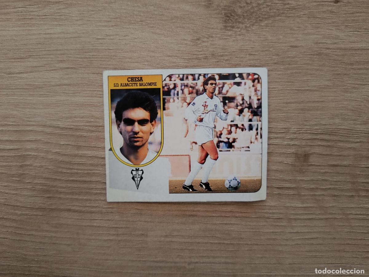 Cromos de F&uacute;tbol: CROMO DE FUTBOL LIGA ESTE CHESA COLOCA ALBACETE SIN PEGAR NUNCA PEGADO 91 92 1991 1992 D426