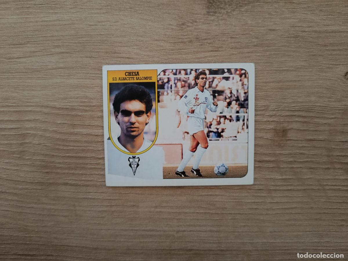 Cromos de F&uacute;tbol: CROMO DE FUTBOL LIGA ESTE CHESA COLOCA ALBACETE SIN PEGAR NUNCA PEGADO 91 92 1991 1992 D426