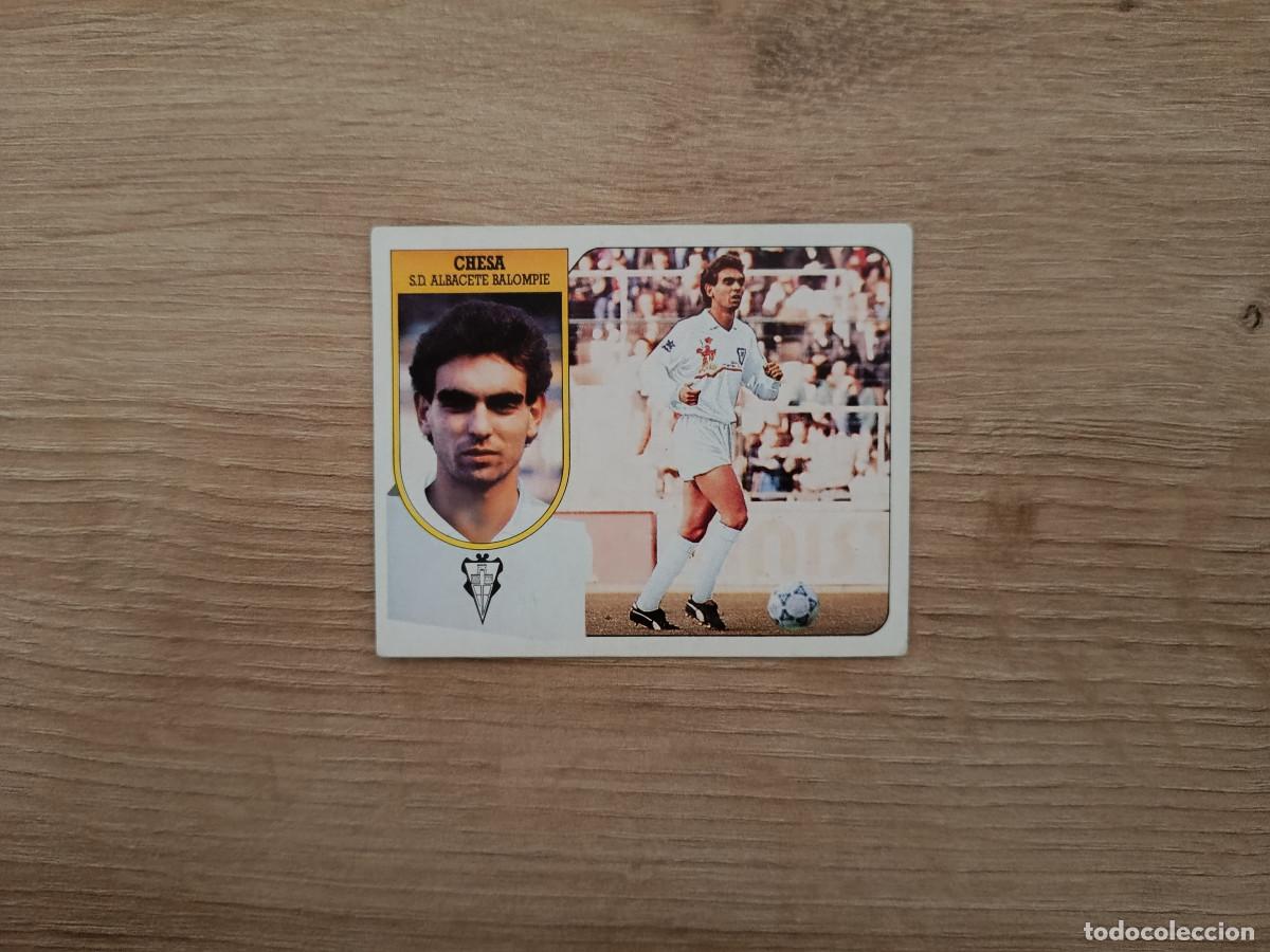 Cromos de F&uacute;tbol: CROMO DE FUTBOL LIGA ESTE CHESA COLOCA ALBACETE SIN PEGAR NUNCA PEGADO 91 92 1991 1992 D426