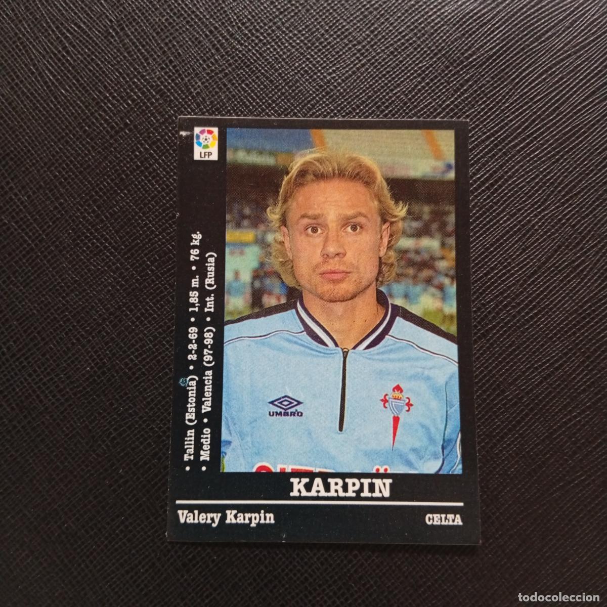 Cromos de F&uacute;tbol: 112 KARPIN CELTA PANINI 2000 2001 CROMO FUTBOL 00 01 LIGA - SIN PEGAR - A165 PG451
