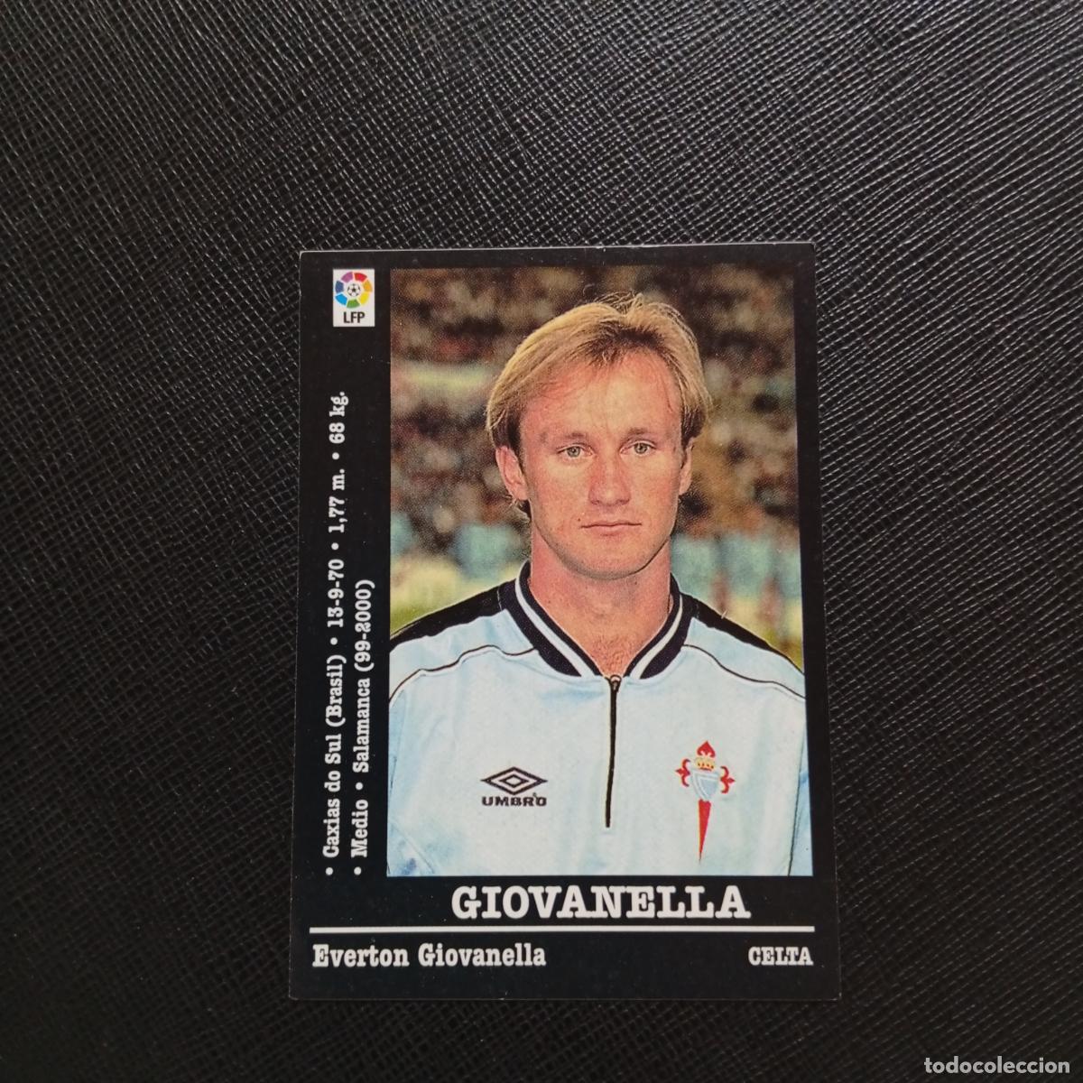 Cromos de F&uacute;tbol: 110 GIOVANELLA CELTA PANINI 2000 2001 CROMO FUTBOL 00 01 LIGA - SIN PEGAR - A165 PG451