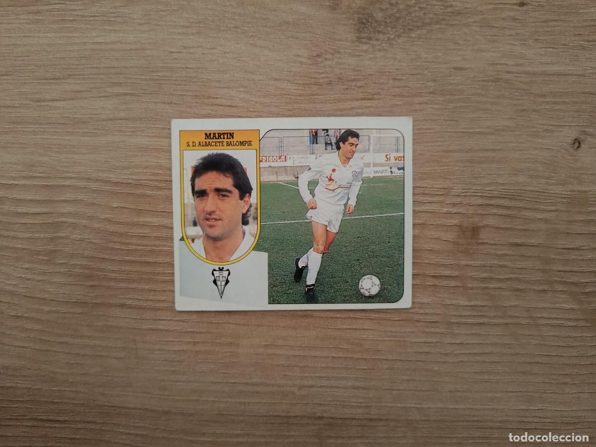 Cromos de F&uacute;tbol: CROMO DE FUTBOL LIGA ESTE MARTIN ALBACETE SIN PEGAR NUNCA PEGADO 91 92 1991 1992 D426