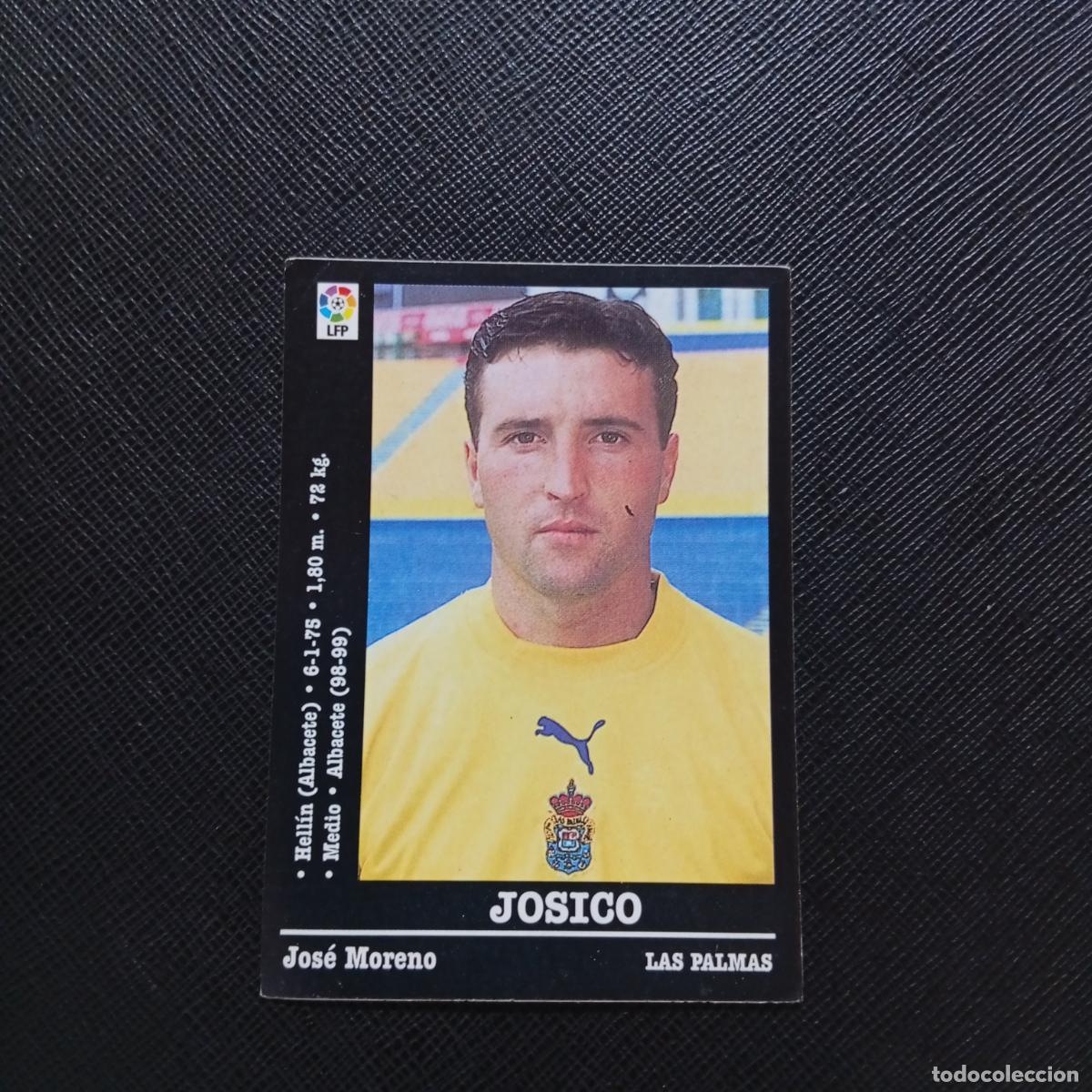 Football Stickers: 298 JOSICO LAS PALMAS PANINI 2000 2001 CROMO FUTBOL 00 01 LIGA - SIN PEGAR - A165 PG460