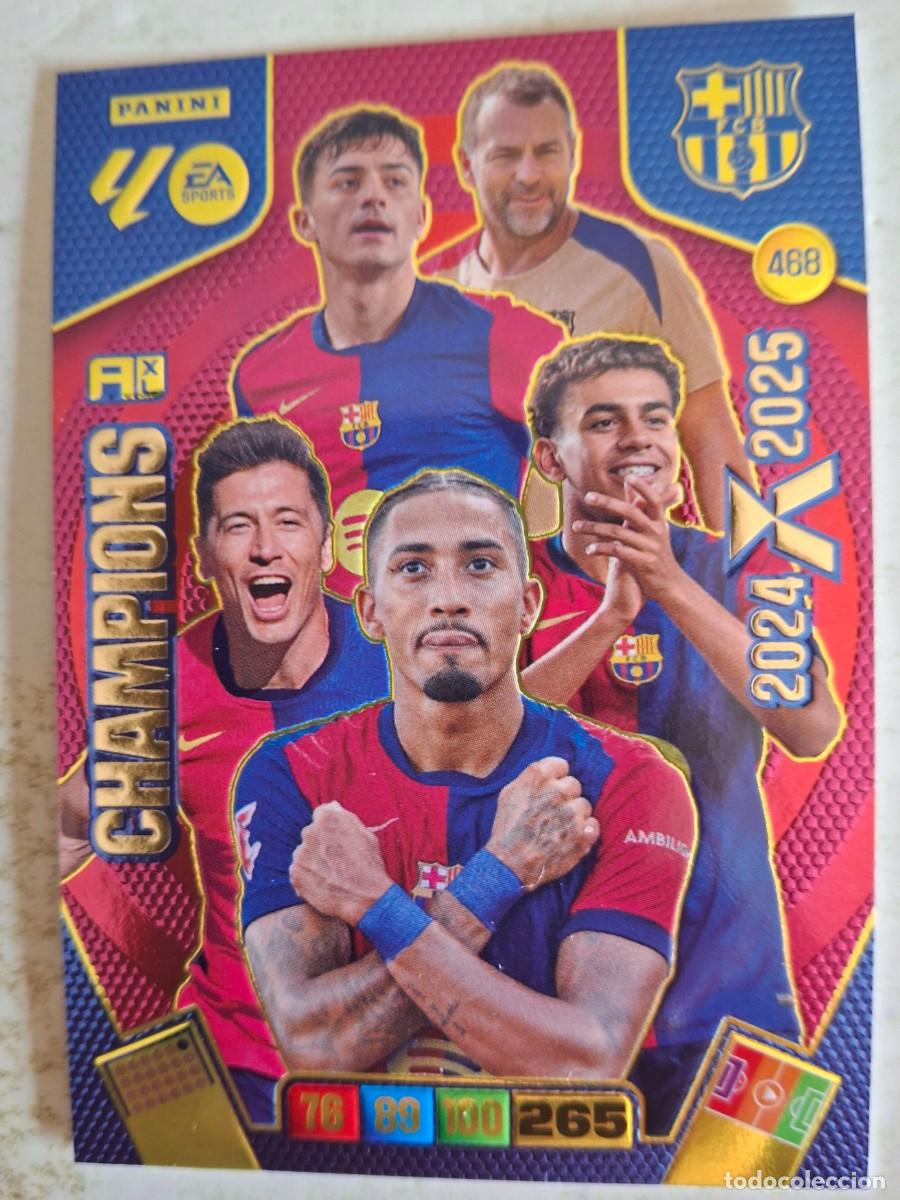 Football Stickers: Cromo 468 CHAMPIONS Adrenslyn 25-26