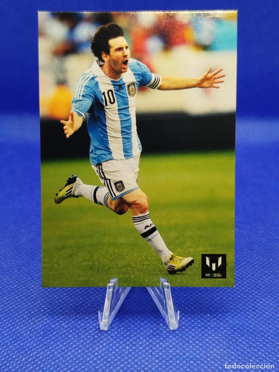 Football Stickers: #50 LIONEL MESSI 2013 ICONS OFFICIAL MESSI CARD COLECTION ARGENTINA
