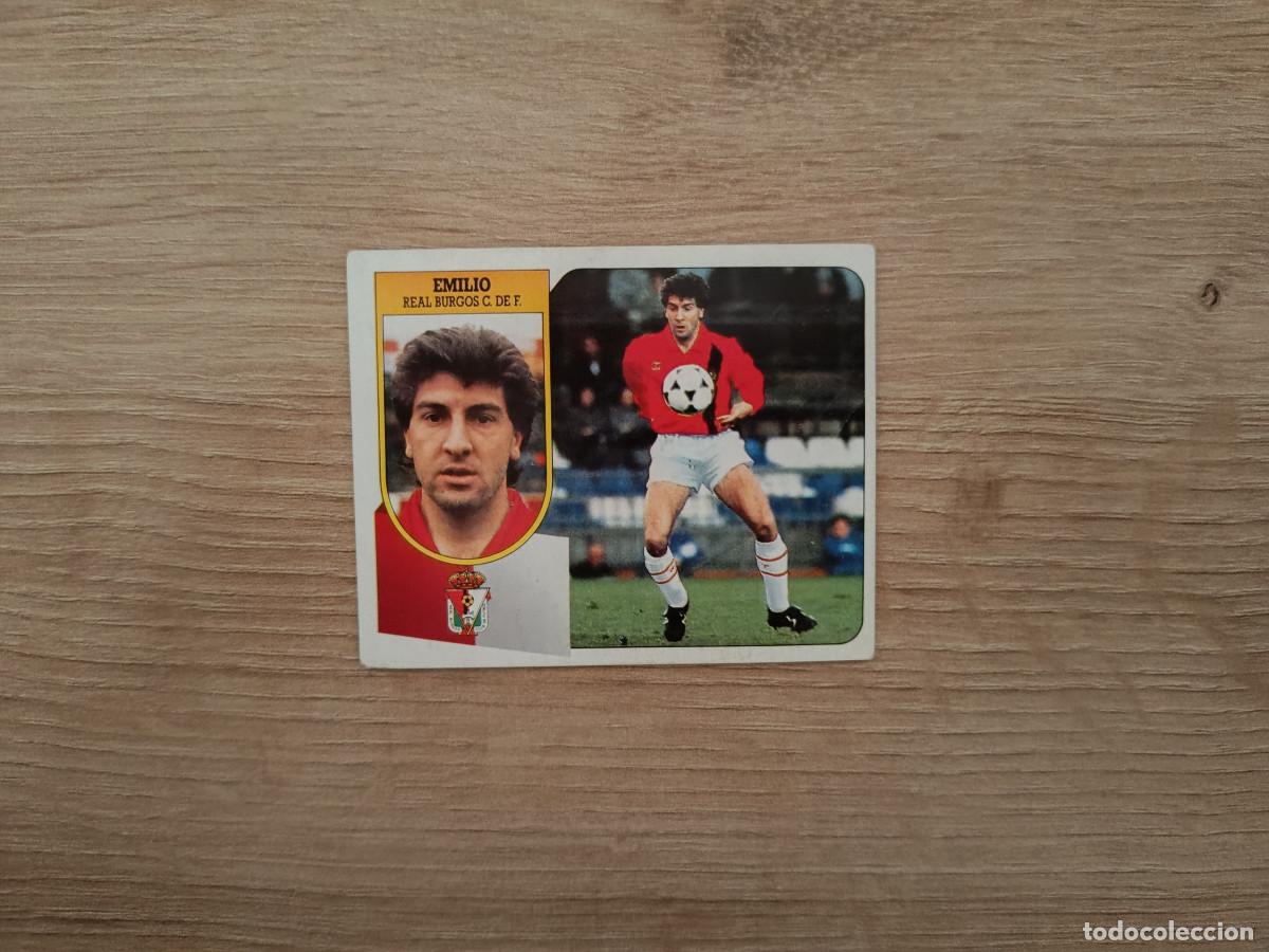 Football Stickers: CROMO DE FUTBOL LIGA ESTE EMILIO BURGOS COLOCA SIN PEGAR NUNCA PEGADO 91 92 1991 1992 D426