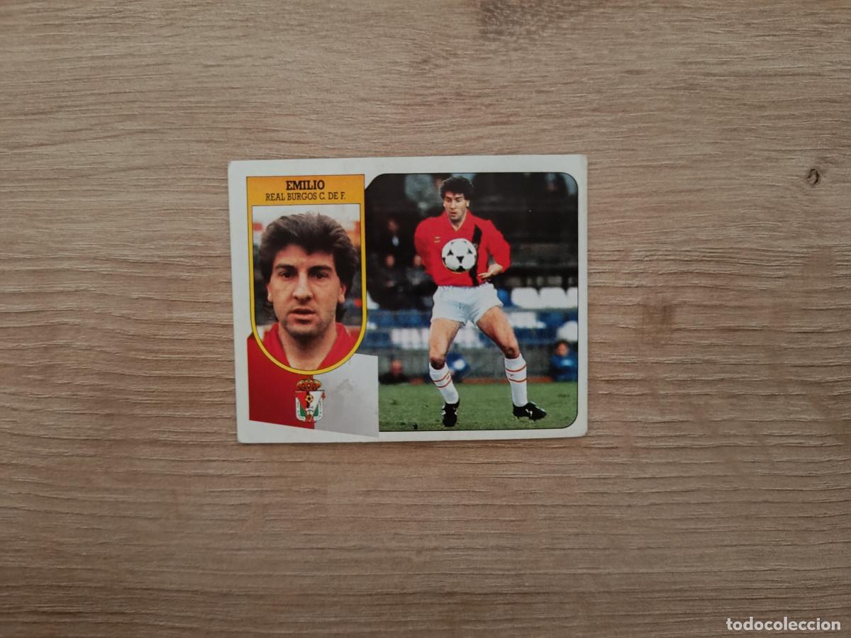 Cromos de F&uacute;tbol: CROMO DE FUTBOL LIGA ESTE EMILIO BURGOS COLOCA SIN PEGAR NUNCA PEGADO 91 92 1991 1992 D426