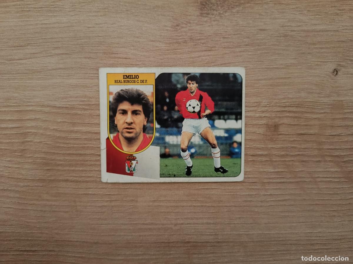 Cromos de F&uacute;tbol: CROMO DE FUTBOL LIGA ESTE EMILIO BURGOS COLOCA LEER SIN PEGAR NUNCA PEGADO 91 92 1991 1992 D426