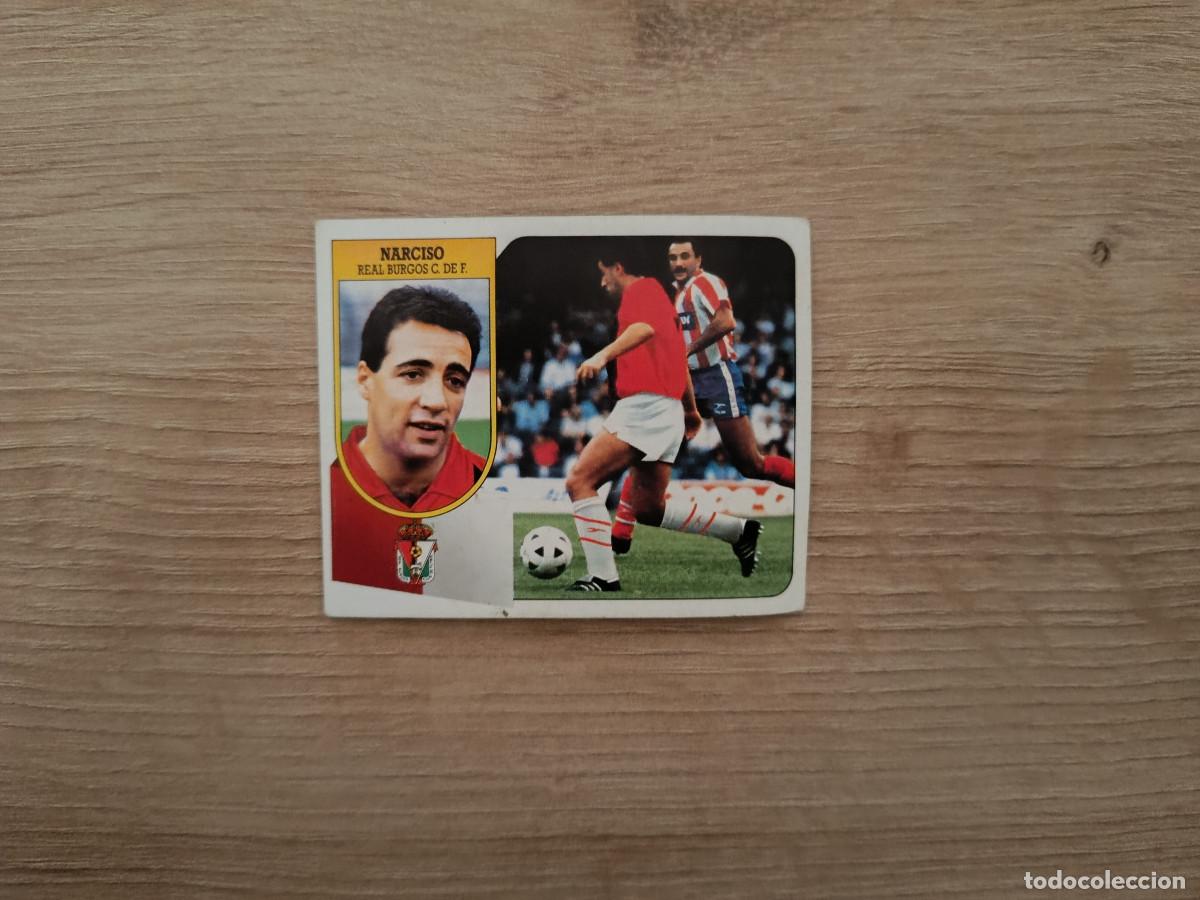 Cromos de F&uacute;tbol: CROMO DE FUTBOL LIGA ESTE NARCISO BURGOS COLOCA SIN PEGAR NUNCA PEGADO 91 92 1991 1992 D426