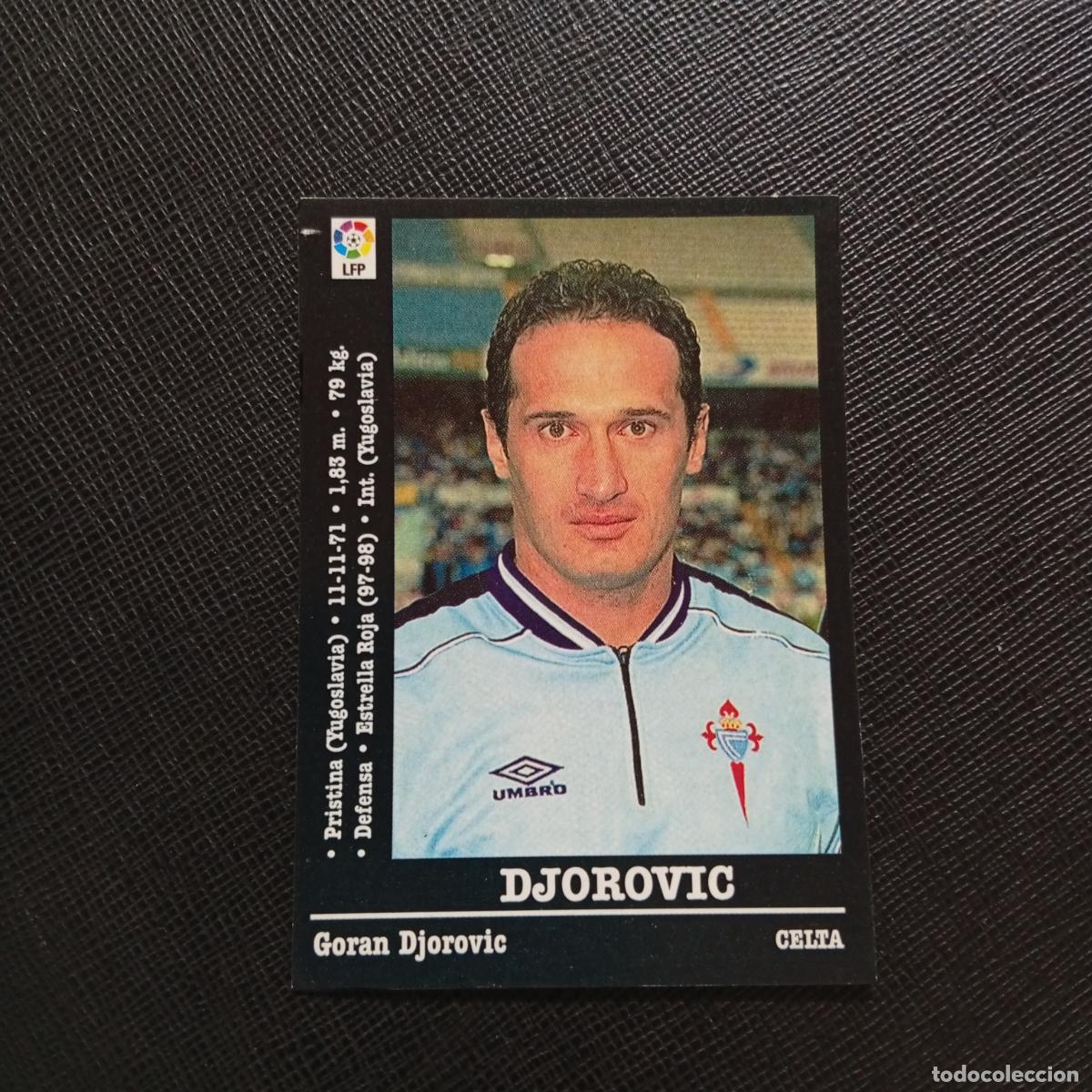 Cromos de F&uacute;tbol: 108 DJOROVIC CELTA PANINI 2000 2001 CROMO FUTBOL 00 01 LIGA - SIN PEGAR - A165 PG460