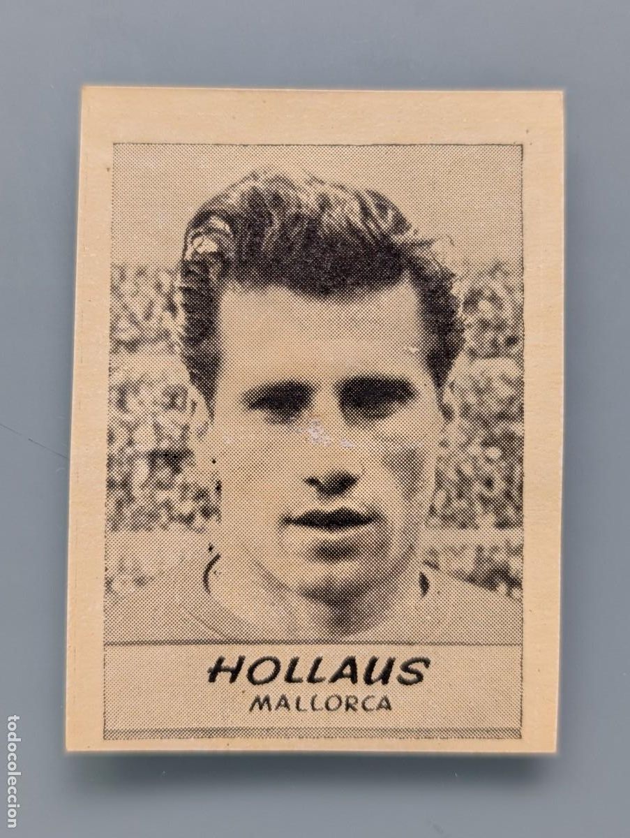 Cromos de F&uacute;tbol: DIFICIL CROMO ORIGINAL VERY RARE CARD HOLLAUS MALLORCA 1960 JORNADA DEPORTIVA FOOTBALL FUTBOL BALEAR