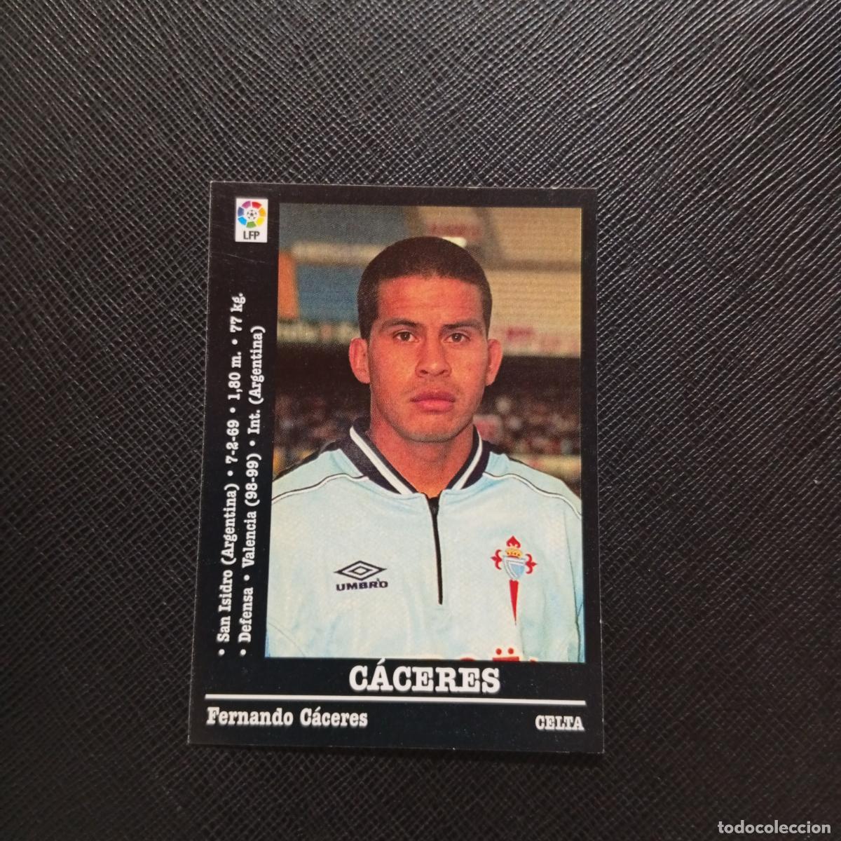 Figurine di Calcio: 106 CACERES CELTA PANINI 2000 2001 CROMO FUTBOL 00 01 LIGA - SIN PEGAR - A165 PG469