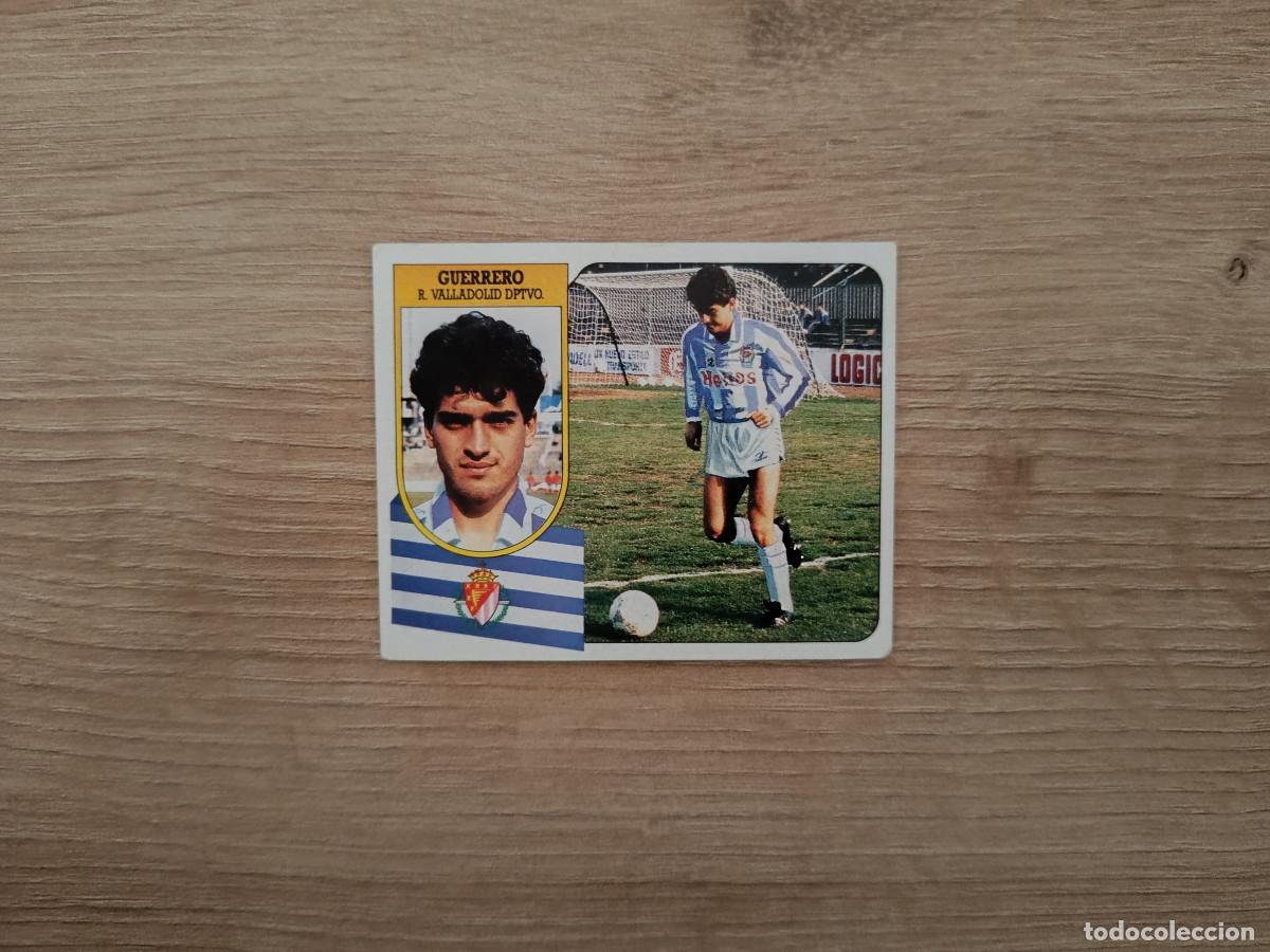 Cartes &agrave; collectionner de Football: CROMO DE FUTBOL LIGA ESTE GUERRERO FICHAJE 6 VALLADOLID SIN PEGAR NUNCA PEGADO 91 92 1991 1992 D426