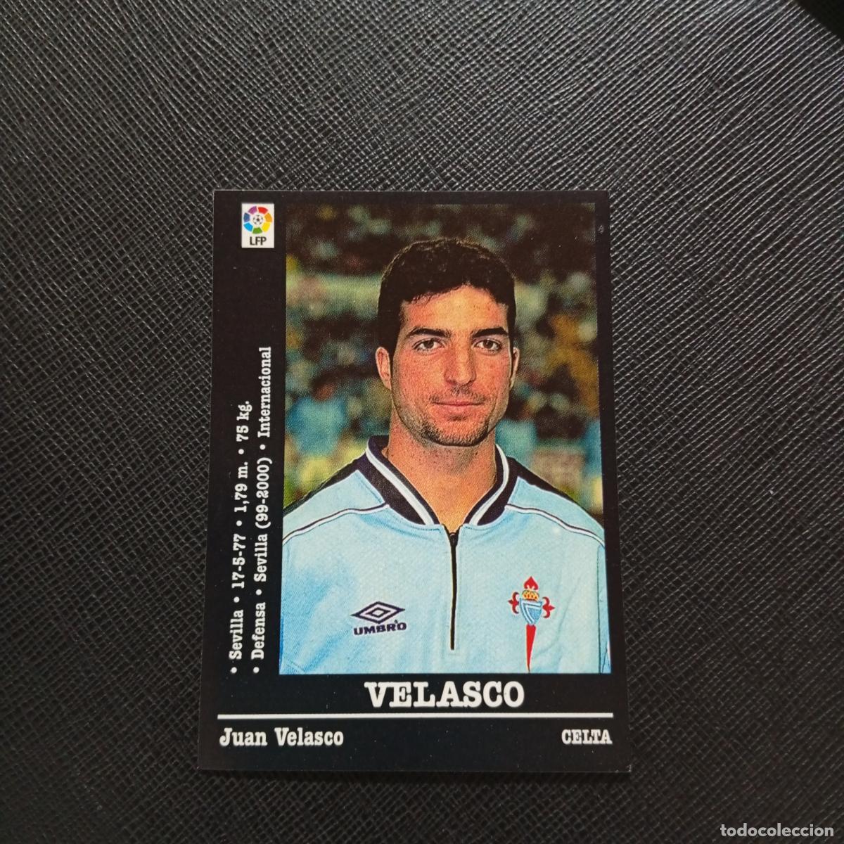 Cartes &agrave; collectionner de Football: 105 VELASCO CELTA PANINI 2000 2001 CROMO FUTBOL 00 01 LIGA - SIN PEGAR - A165 PG469
