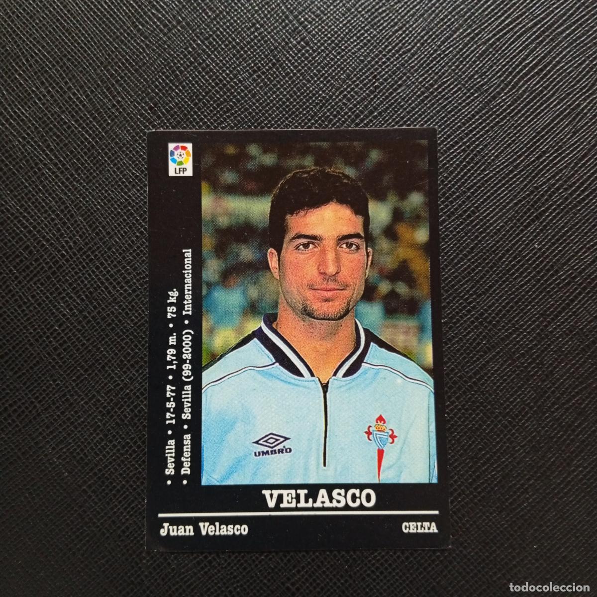 Cartes &agrave; collectionner de Football: 105 VELASCO CELTA PANINI 2000 2001 CROMO FUTBOL 00 01 LIGA - SIN PEGAR - A165 PG460