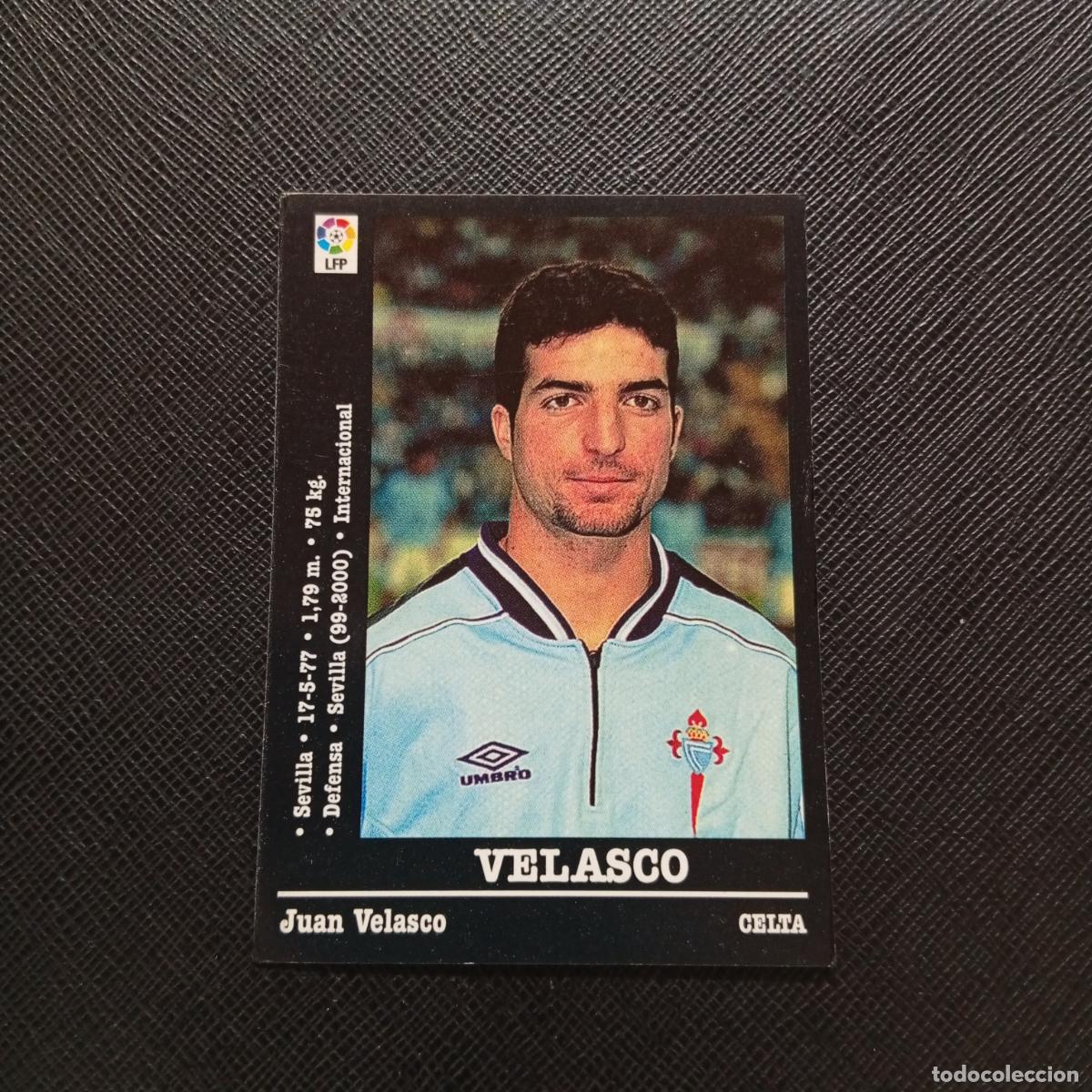 Cartes &agrave; collectionner de Football: 105 VELASCO CELTA PANINI 2000 2001 CROMO FUTBOL 00 01 LIGA - SIN PEGAR - A165 PG460 B
