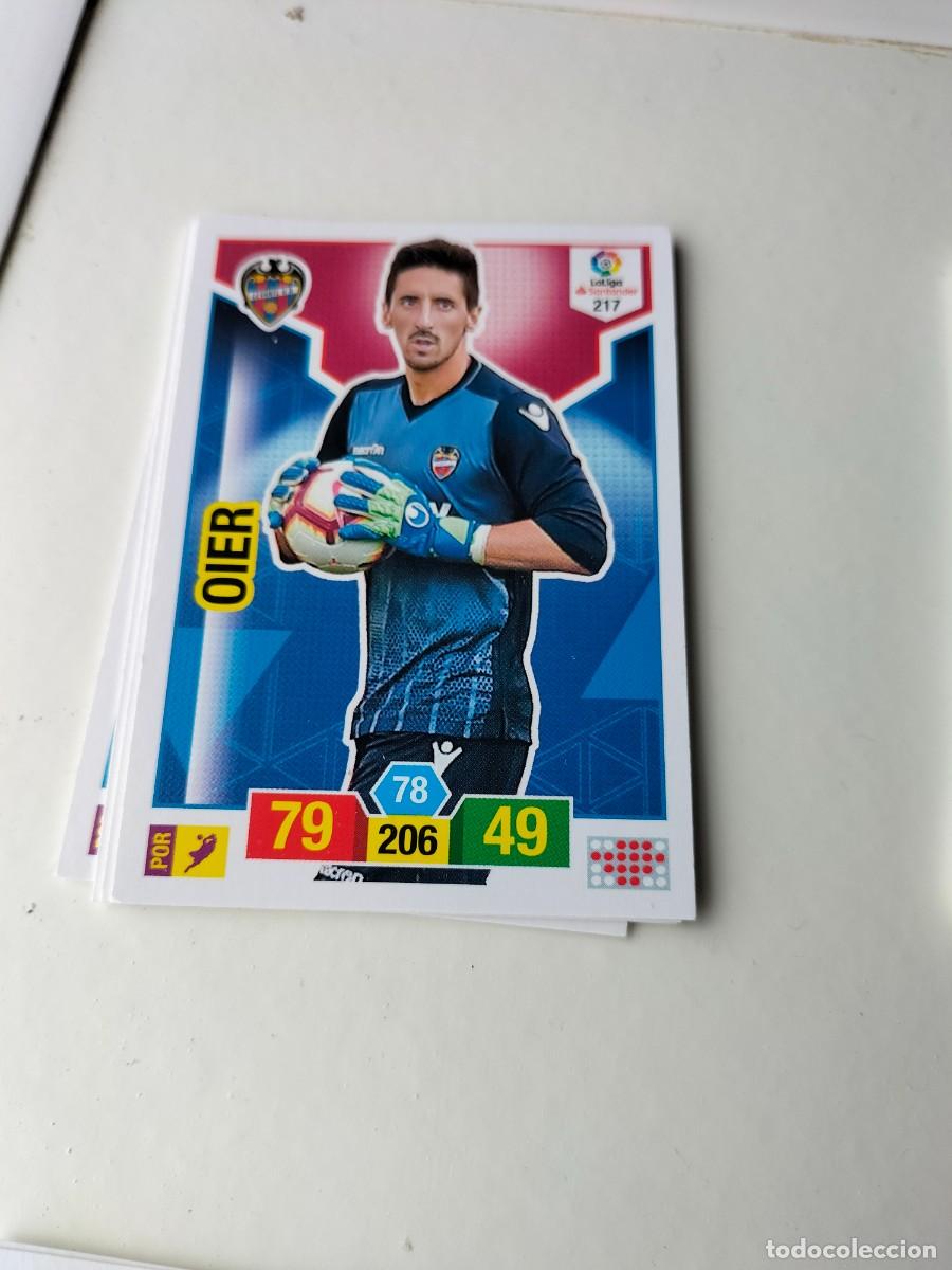 Cartes &agrave; collectionner de Football: 1 CROMO FICHA PANINI ADRENALYN TEMPORADA 18-19 2018-2019 LEVANTE U.D - 217 OIER