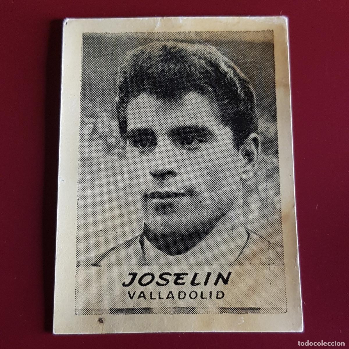 Cartes &agrave; collectionner de Football: JORNADA DEPORTIVA - FUTBOLISTAS - 1960 1961 - 60 61 - VALLADOLID - JOSELIN - NUNCA PEGADO