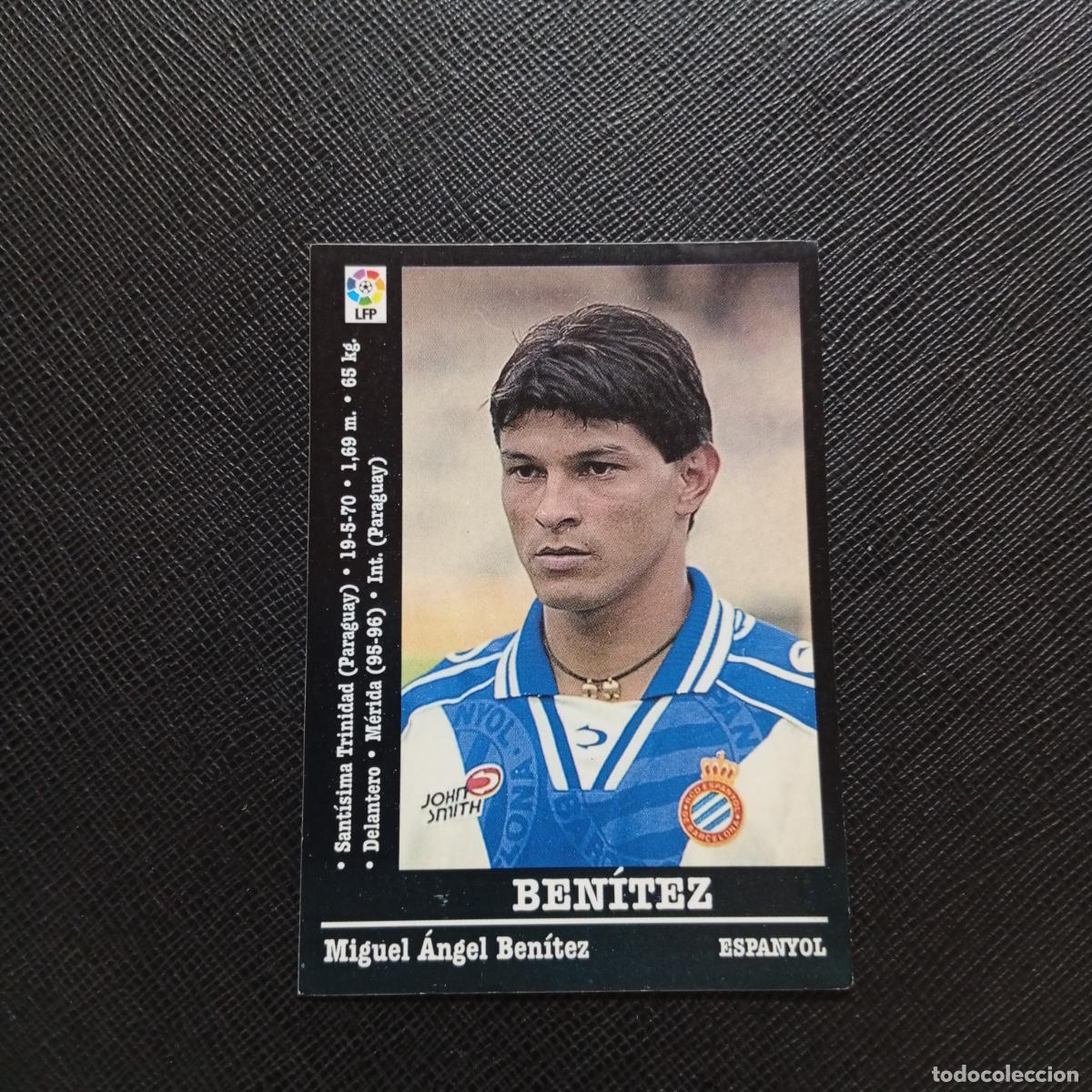 Fu&szlig;ball-Sticker: 236 BENITEZ ESPA&Ntilde;OL PANINI 2000 2001 CROMO FUTBOL 00 01 LIGA - SIN PEGAR - A165 PG478