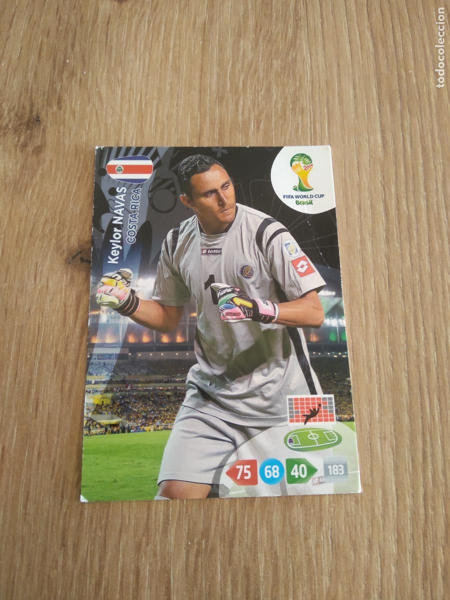 Cromos de Futebol: KEYLOR NAVAS COSTA RICA CROMO FUTBOL PANINI ADRENALYN MUNDIAL 2014 WORLD CUP COPA DEL MUNDO