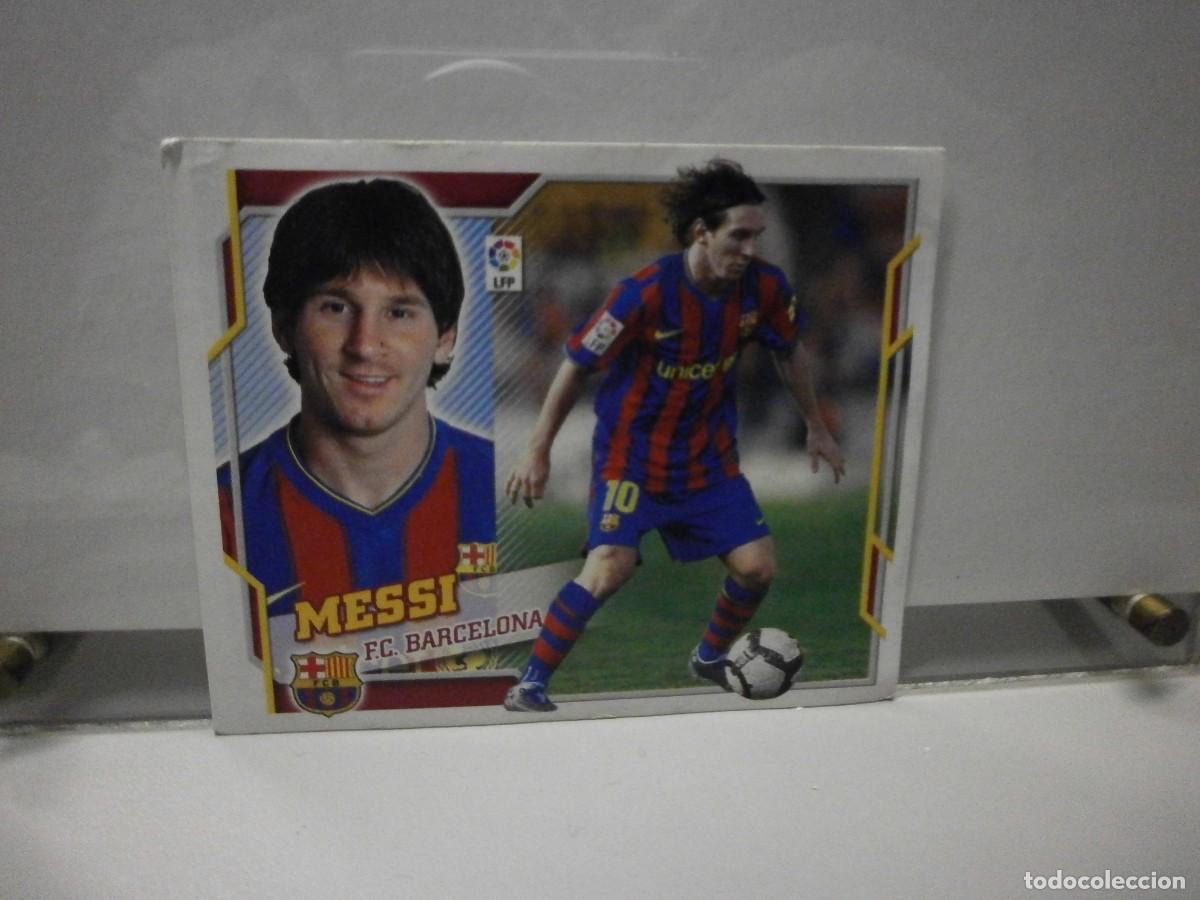 Cromos de F&uacute;tbol: cromo lionel messi n&ordm; 16 2010 2011
