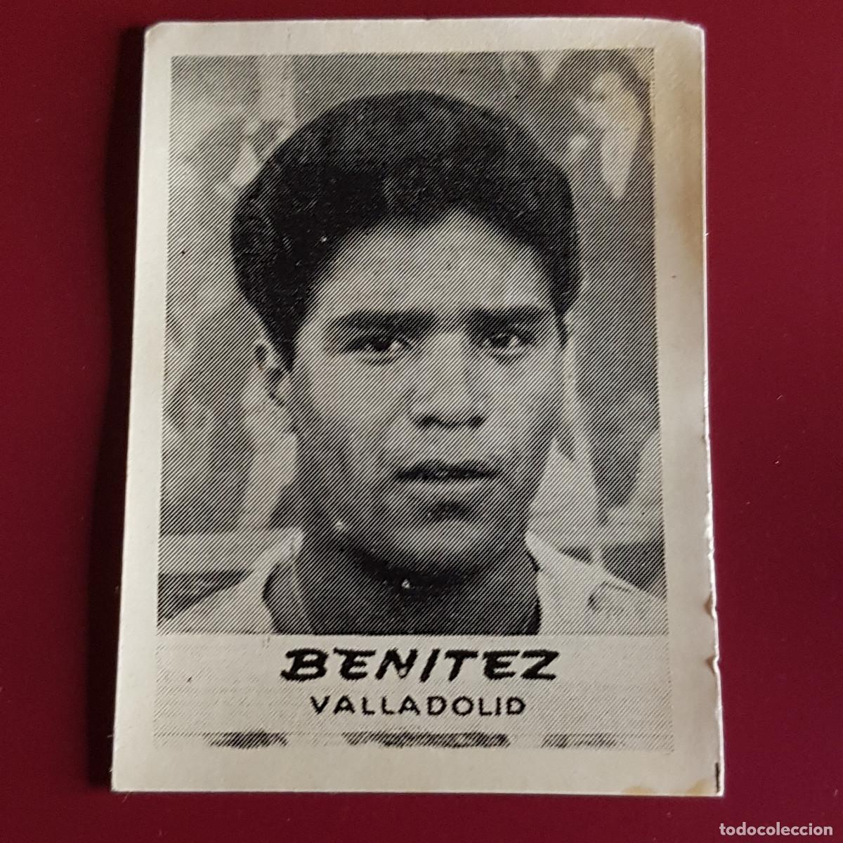 Cromos de F&uacute;tbol: JORNADA DEPORTIVA - FUTBOLISTAS - 1960 1961 - 60 61 - VALLADOLID - BENITEZ - NUNCA PEGADO