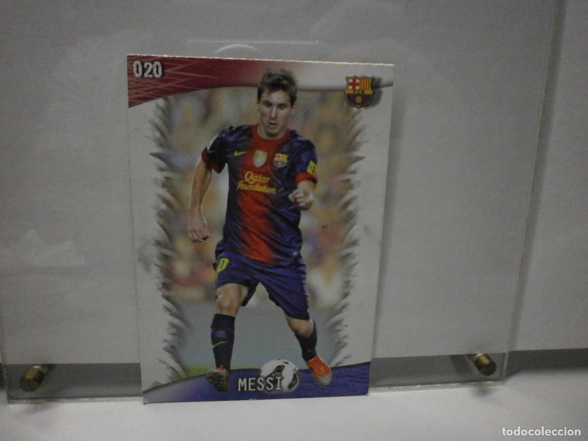 Cromos de F&uacute;tbol: cromo lionel messi n&ordm; 020 2014
