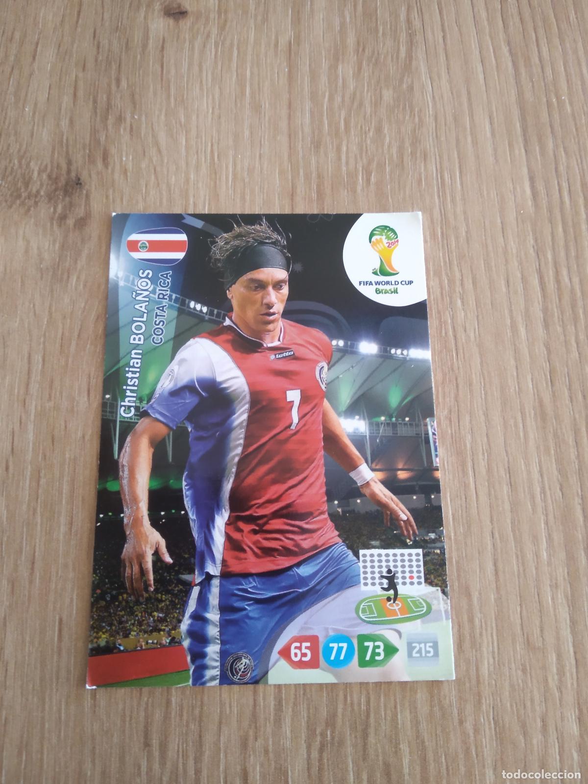 Fu&szlig;ball-Sticker: CHRISTIAN BOLA&Ntilde;OS COSTA RICA CROMO FUTBOL PANINI ADRENALYN MUNDIAL 2014 WORLD CUP COPA DEL MUNDO