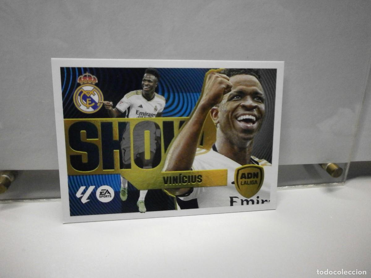 Cromos de F&uacute;tbol: cromo extra show vinicius 2024 25