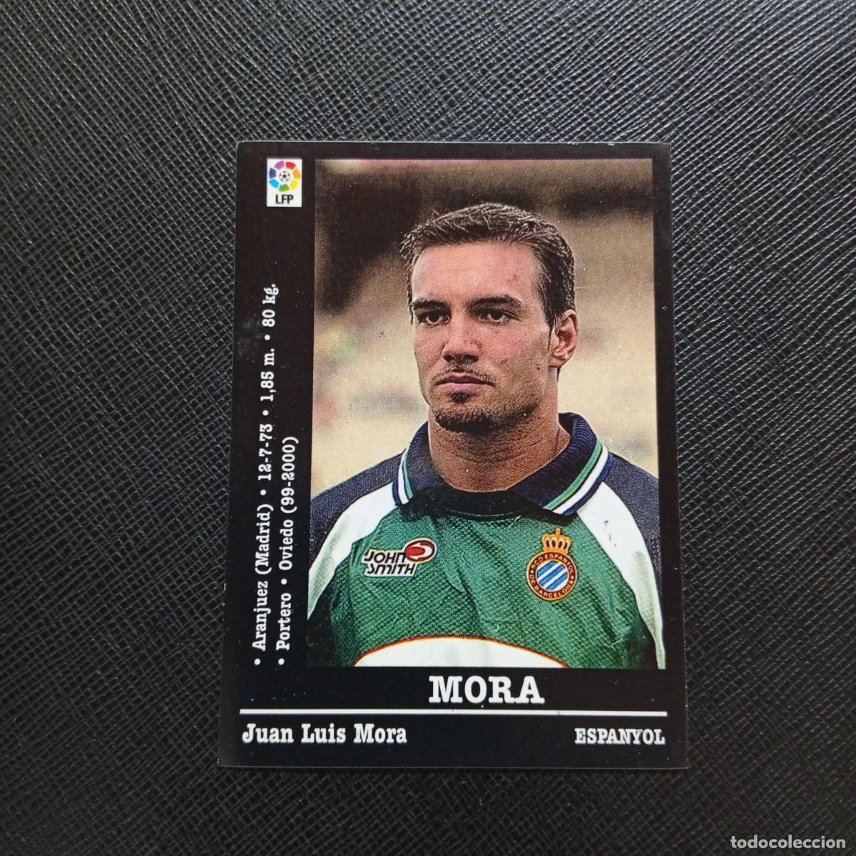 Cromos de F&uacute;tbol: 238 MORA ESPA&Ntilde;OL PANINI 2000 2001 CROMO FUTBOL 00 01 LIGA - SIN PEGAR - A165 PG496